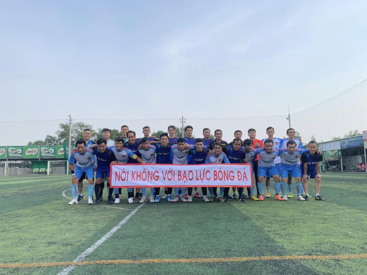 VEGAN FC luôn đề cao tinh thần bóng đá lành mạnh