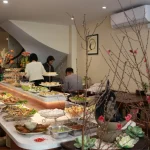 Không gian Buffet lẩu chay Phước Hải