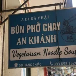 Bún phở chay An Khánh