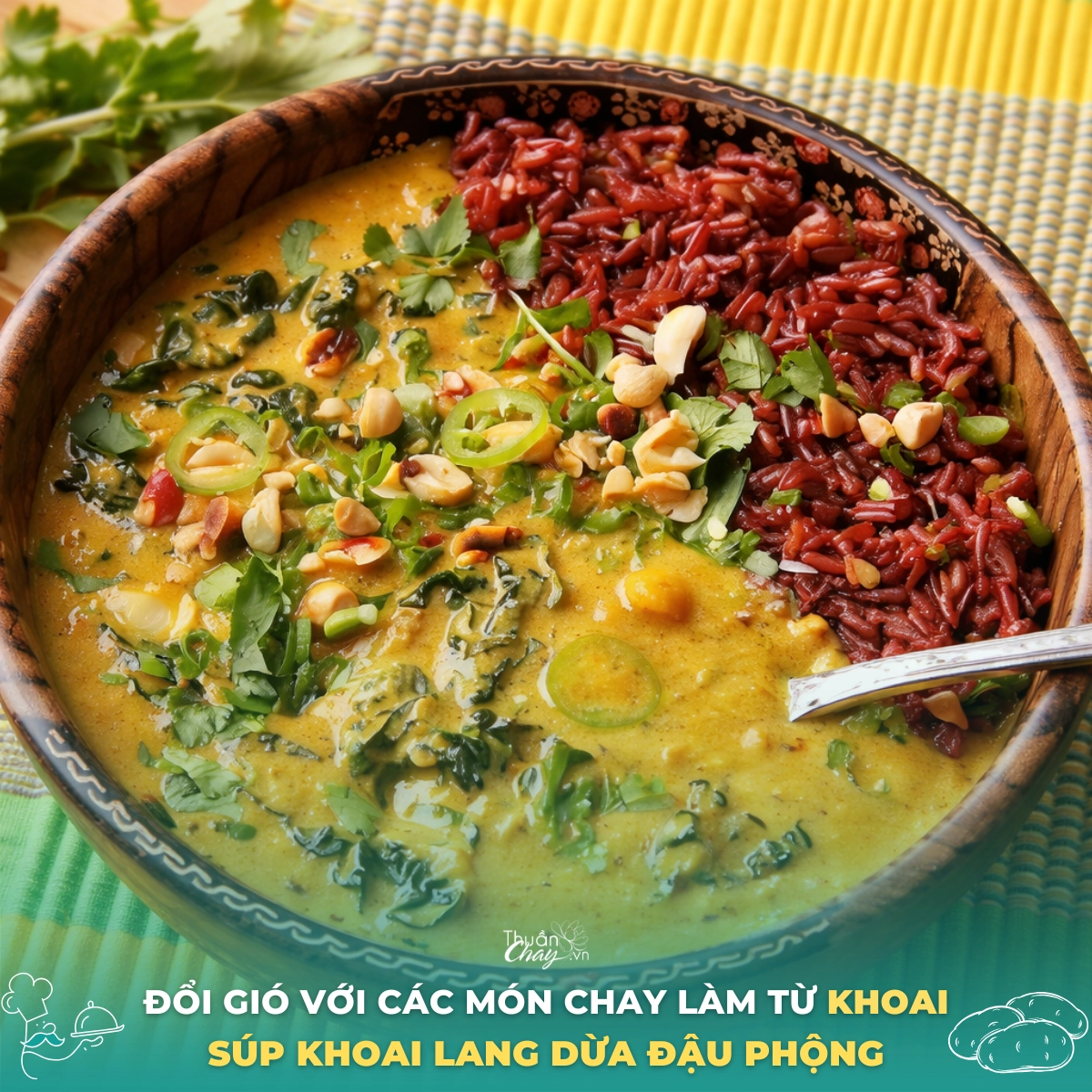 Công thức món chay ngon làm từ khoai
