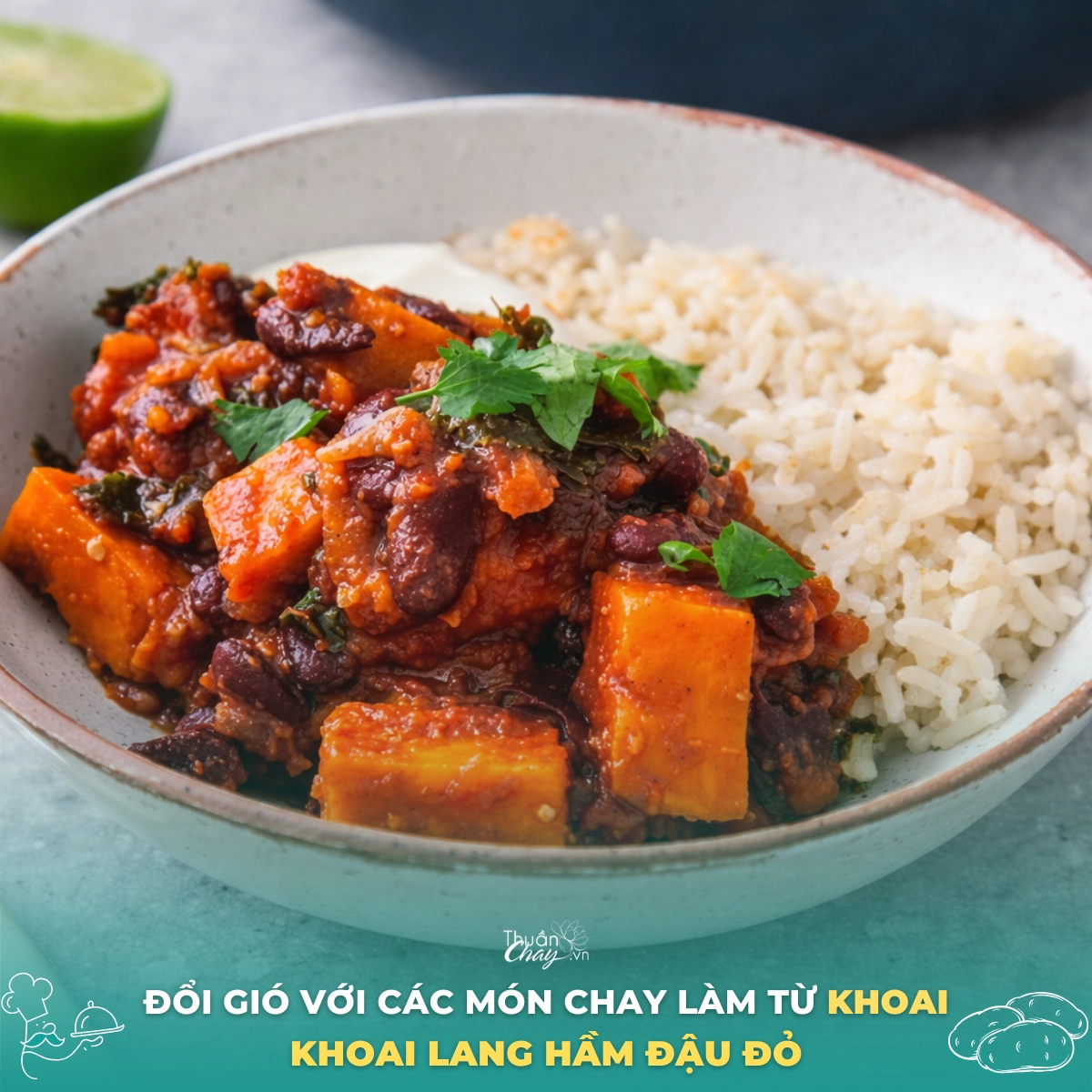 Công thức món chay ngon làm từ khoai