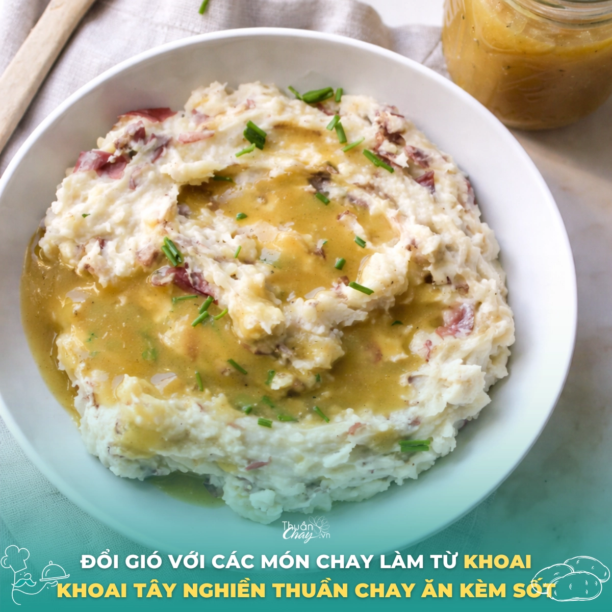 Công thức món chay ngon làm từ khoai