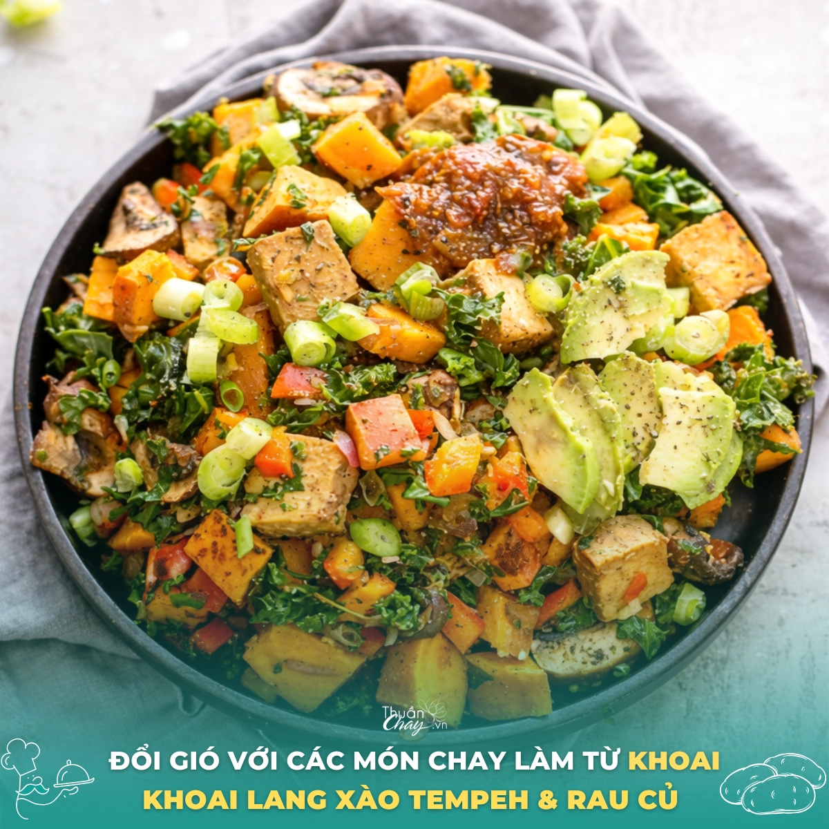 Món chay làm từ khoai tây