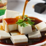 Món chay khai vị - Đậu hủ non sốt tương
