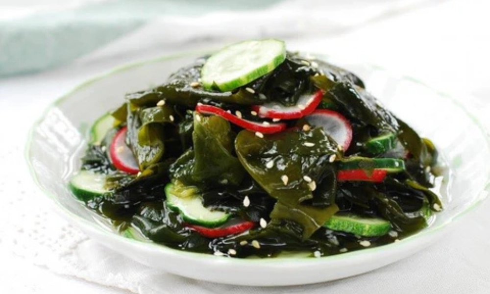 Món chay khai vị - Gỏi rong biển chay