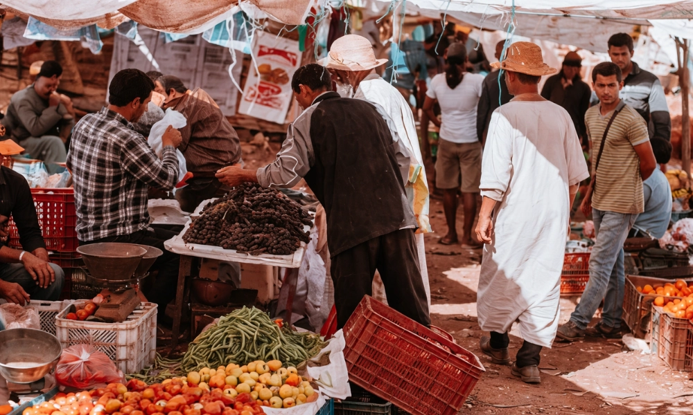 ngôi làng ăn chay