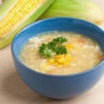 Món chay khai vị - Súp bắp chay
