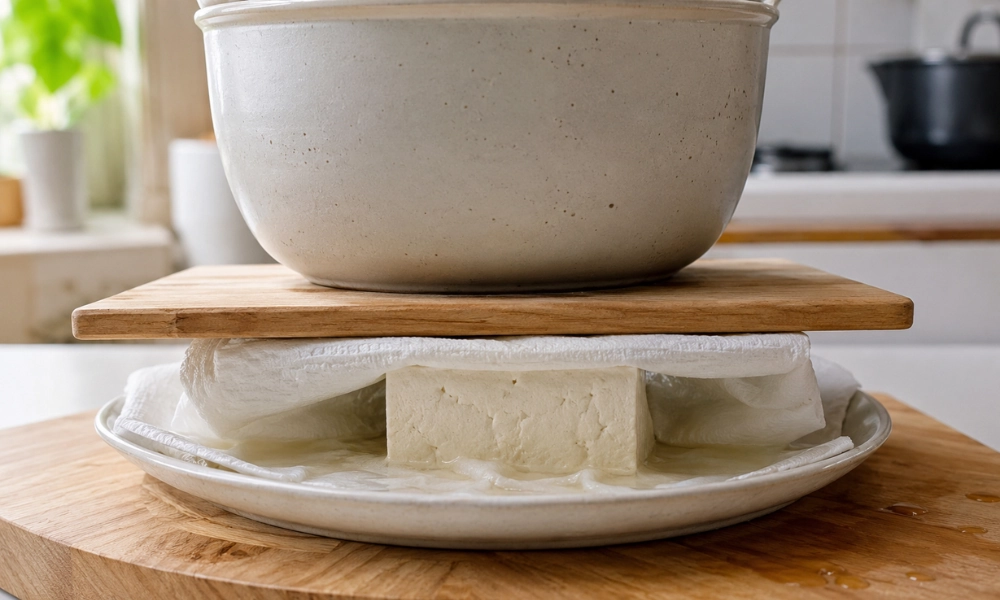 chả đậu hũ viên chiên thuần chay 