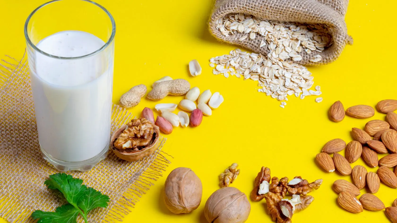 Sữa hạt không chứa lactozo và cholesterol xấu