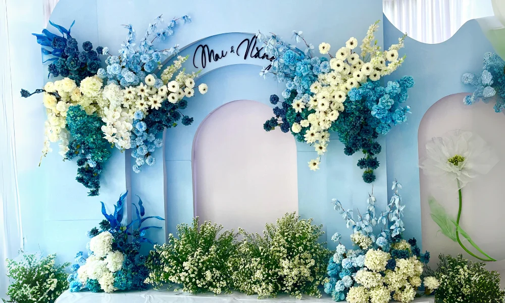 Hoan Hỷ Đám Cưới Chay Tại Bình Dương - Câu Chuyện Ý Nghĩa Với Phát Nguyện Ăn Chay Ngày Đại Hỷ 3 Dam cuoi chay 2