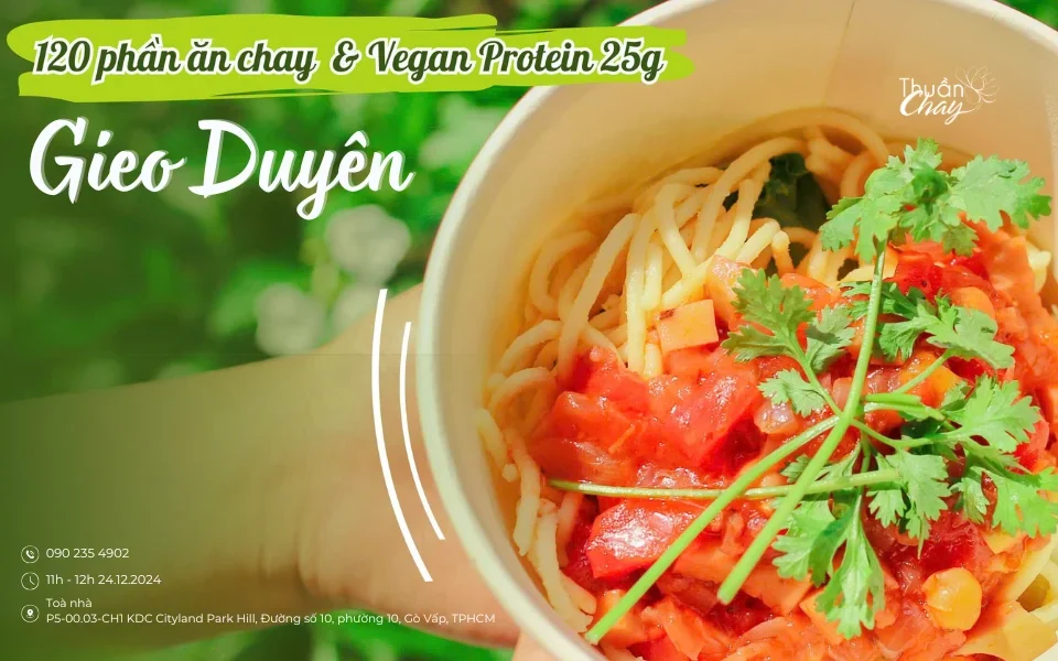Đăng Ký Gieo Duyên Tại Thuần Chay VN (TPHCM) 24.12.2024 4 Gieo duyên ăn chay