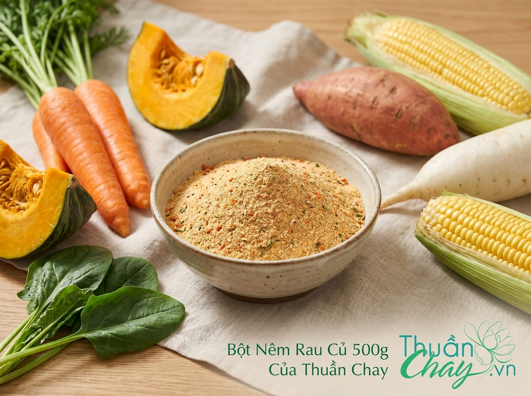 Bột Nêm Rau Củ 500g Của Thuần Chay
