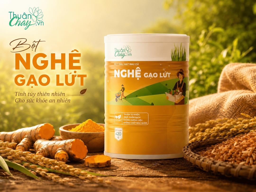 bột sữa nghệ gạo lứt
