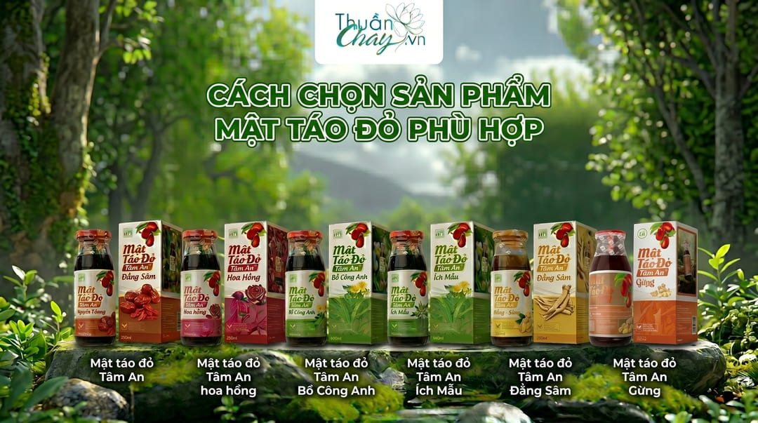cách chọn sản phẩm mật táo đỏ phù hợp