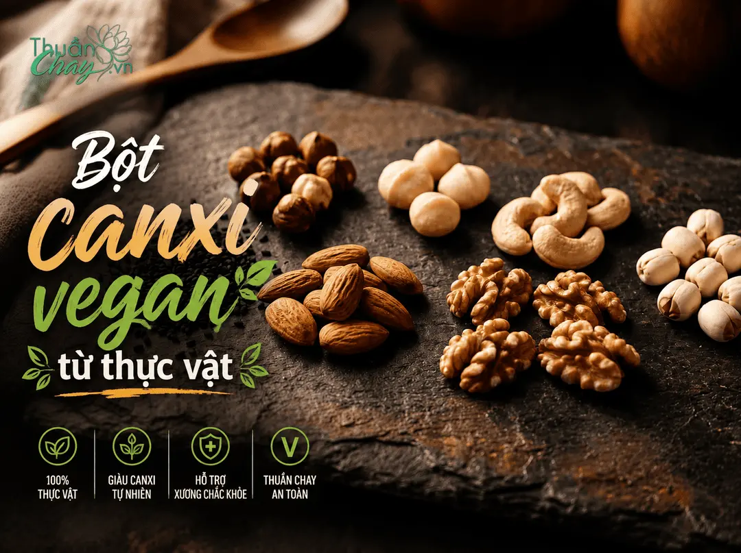 Bột Canxi Vegan Từ Thực Vật: Giải Mã Từng Thành Phần 2 bột canxi Vegan từ thực vật
