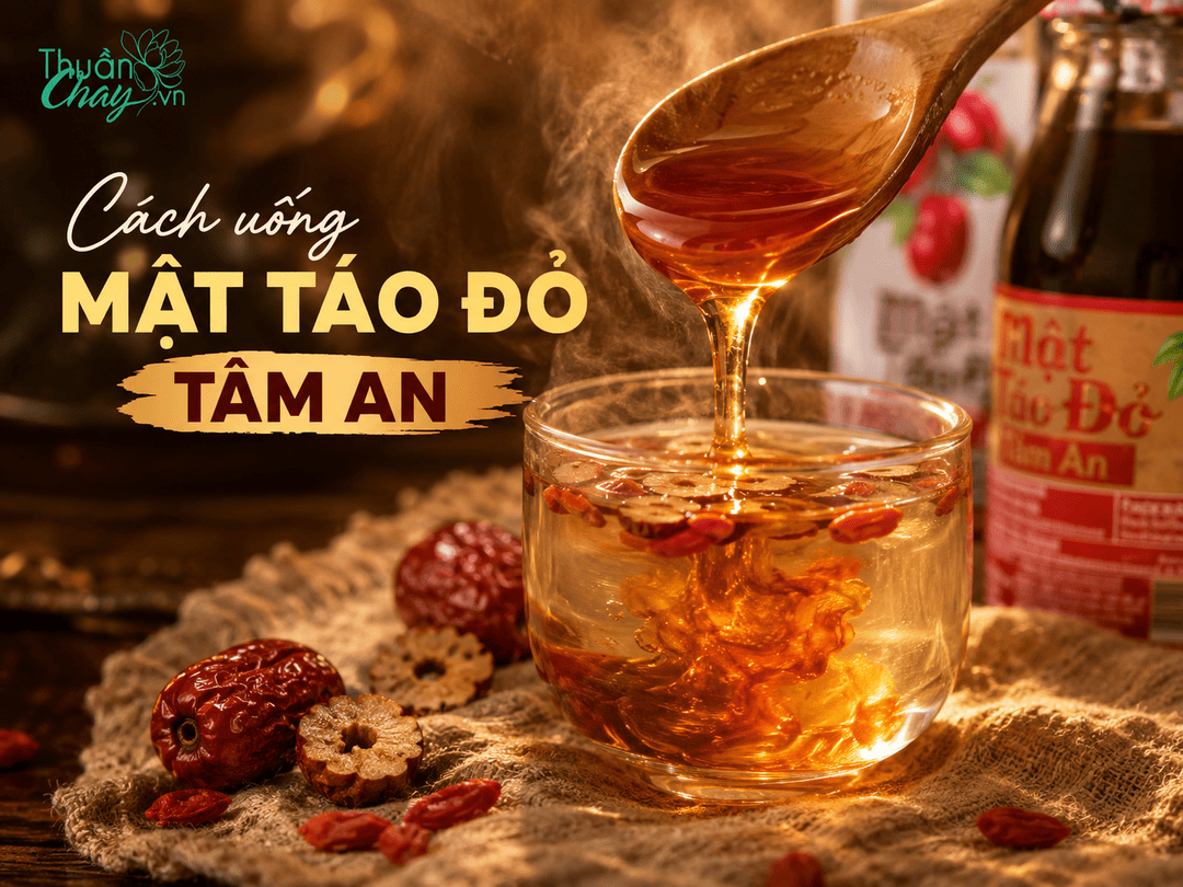 Cách Uống Mật Táo Đỏ Tâm An Đúng Cách: Pha, Khung Giờ Và 4 Biến Tấu 3 cach uong mat tao do tam an dung cach 3