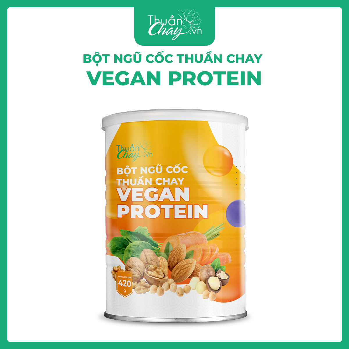 Bột ngũ cốc Thuần chay Vegan Protein